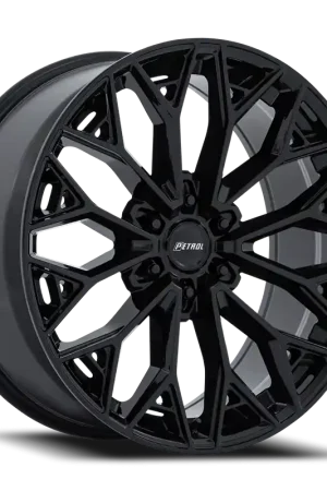 Mega Sale Petrol P5E BX 22x9.5 +30 6x135mm 87.1mm Gloss Black