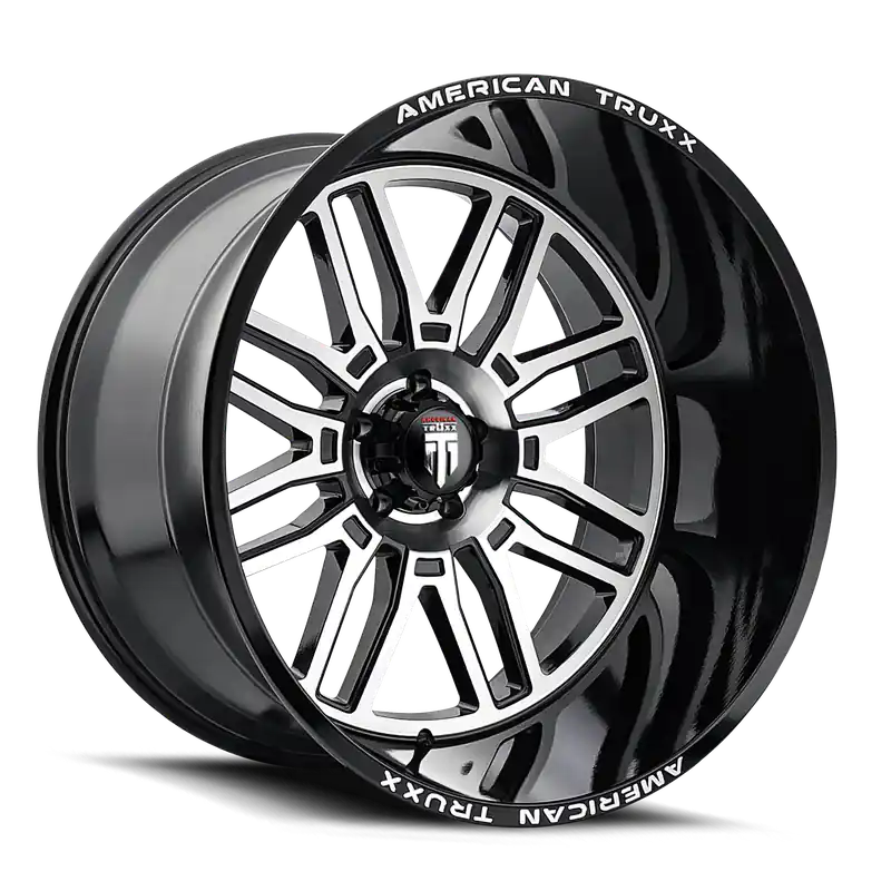 Markdown American Truxx Restless AT1915 Black Milled 24x14 6x139.7 x76mm 106mm