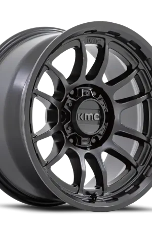 Luxury KMC Wrath KM727 SB 20x9 +0 5x127mm 71.5mm Satin Black