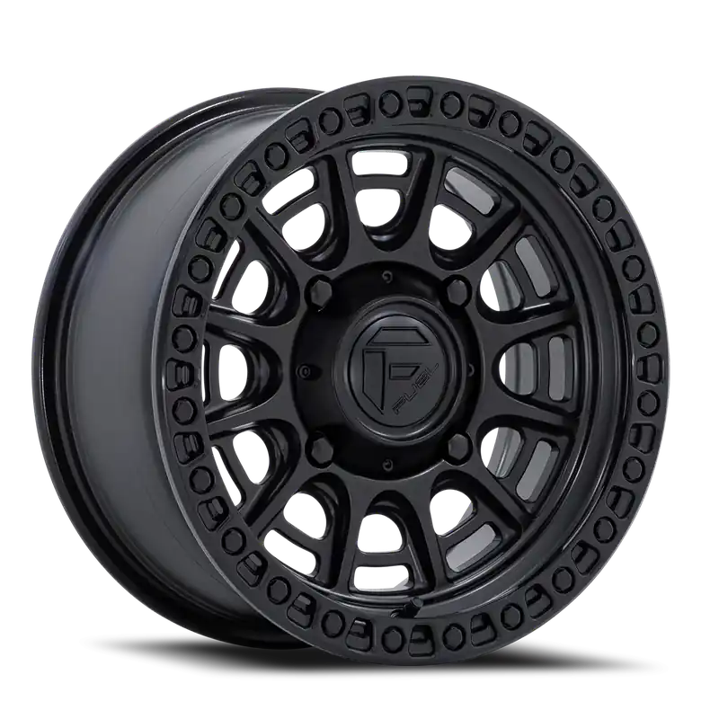 Fuel Cycle UTV FV832MB 15x7 +38 4x137mm 96mm Matte Black Gloss Black Lip Budget