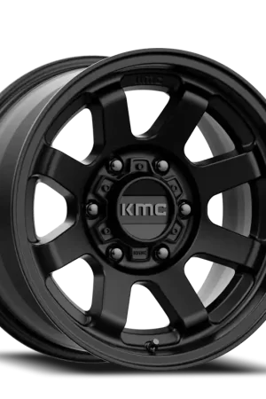 KMC Trail KM723 SB 17x8.5 +0 6x135mm 87.1mm Satin Black Trusted Brand