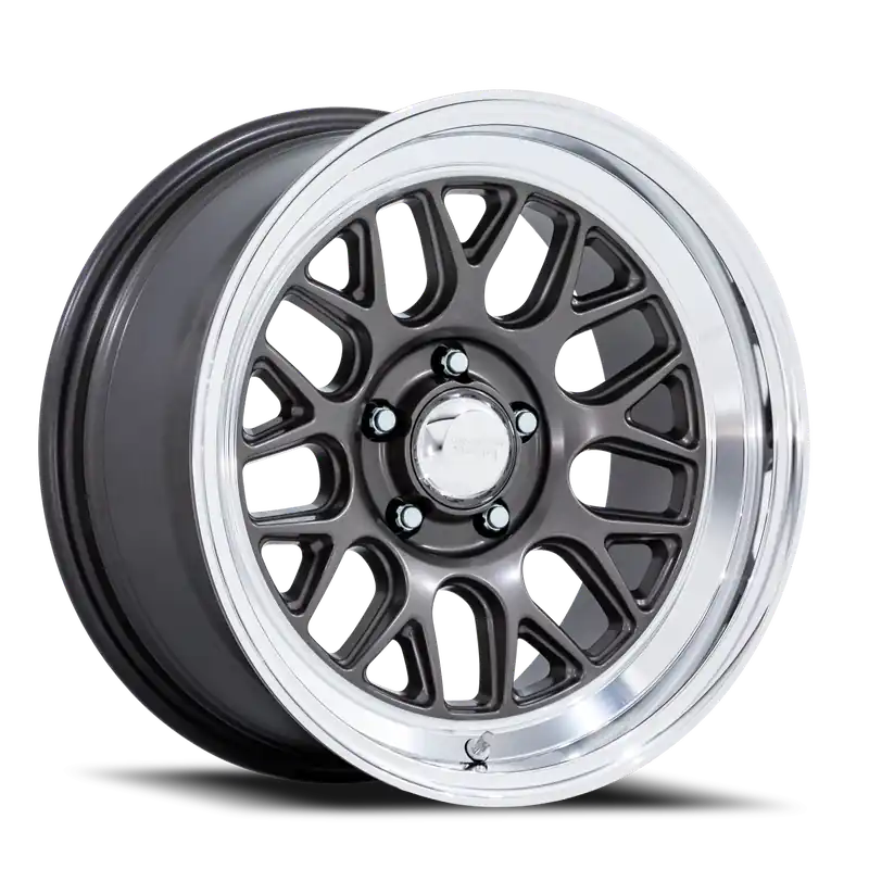 Cheap American Racing VN516 G-Force AD 18x10 +12 5x120.65mm 72.56mm Matte Anthracite Diamond Cut Lip