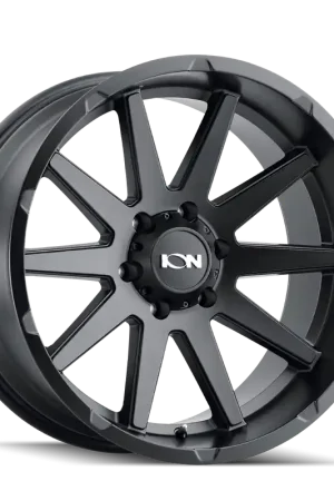Time-Limited Ion 143 Matte Black 17x9 5x139.7 18mm 108mm