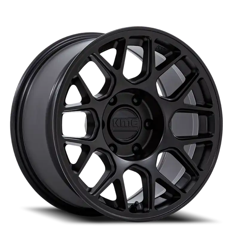 KMC Hatchet KM730MX 17x8.5 -10 5x127mm 71.5mm Matte Black Big Sale