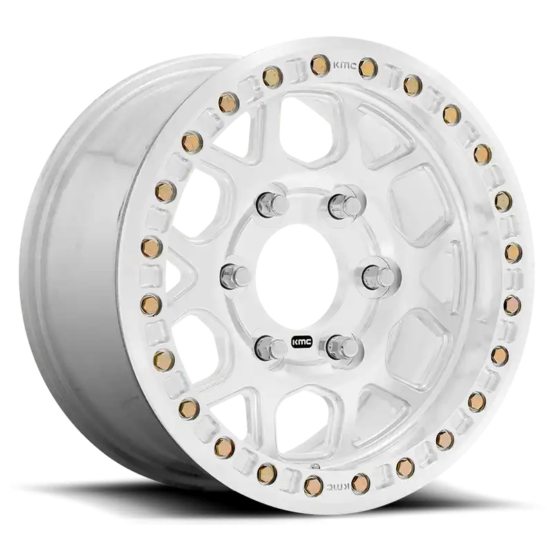 KMC Mesa Forged Beadlock KM444 17x9 +25 5x139.7mm 108mm Raw Machined Fresh Stock