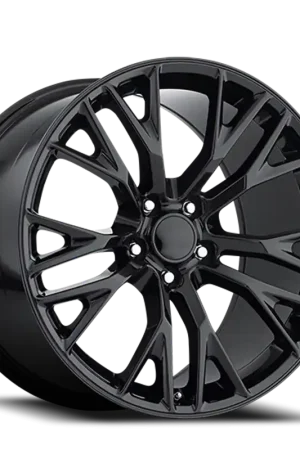 Warranty Included Factory Reproductions FR 22 2015 C7 Z06 Replica GB 18x9.5 +40 5x120.65mm 70.3mm Gloss Black