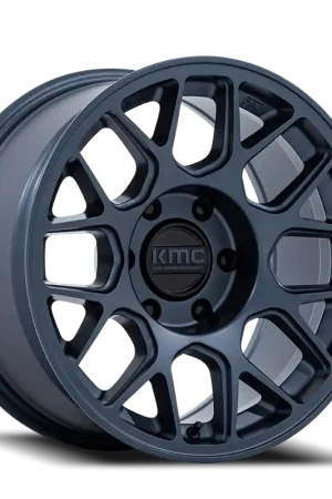 KMC Hatchet KM730LX 17x8.5 -10 6x139.7mm 106.1mm Metallic Blue Special Discount