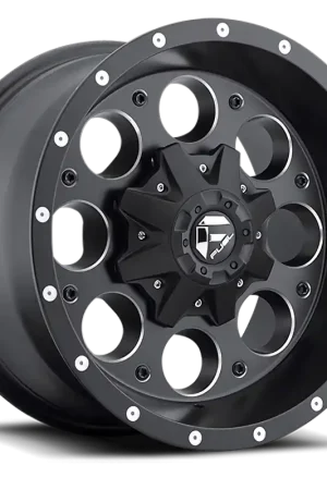Next Day Delivery Fuel Revolver D525 15x10 -43 6x139.7mm 108mm Matte Black Milled