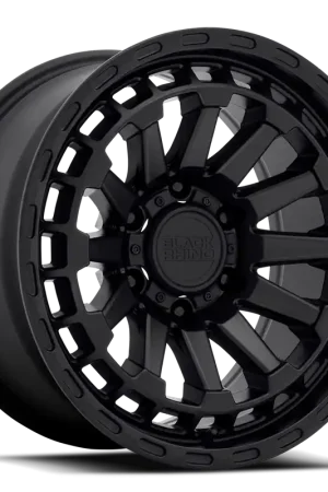 Black Rhino Raid BK 18x9.5 +12 6x139.7mm 112.1mm Matte Black Final Sale