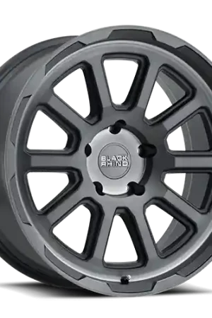 Trending Black Rhino Chase GY 18x9.5 -18 5x127mm 71.6mm Brushed Gunmetal