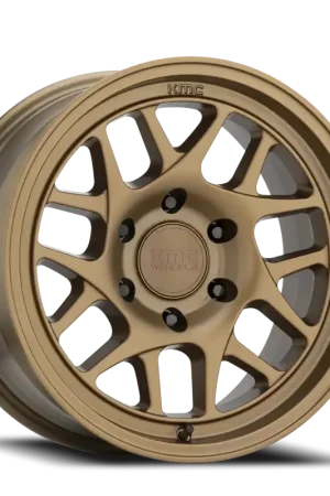 KMC Bully OL KM717 BRZ 17x8.5 +0 5x127mm 71.5mm Matte Bronze Free Delivery