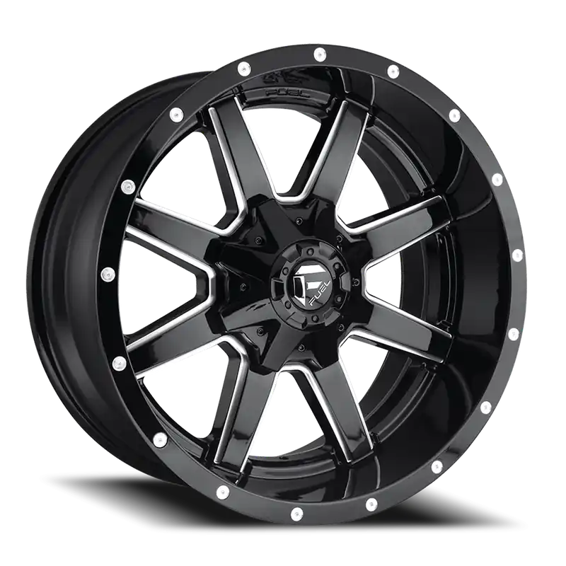 Fuel Maverick D610 18x9 +20 6x135/6x139.7mm 106.4mm Gloss Black Milled Original