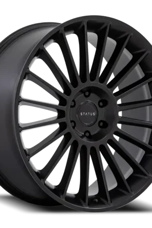 Status Venti MB 22x9.5 +30 5x130mm 84.1mm Matte Black New Release