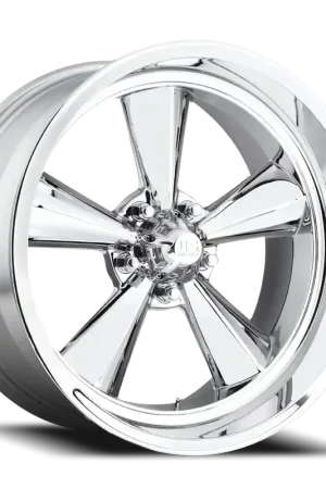 High Quality US Mags Standard U104 17x8 +1 5x114.3mm 72.56mm Chrome