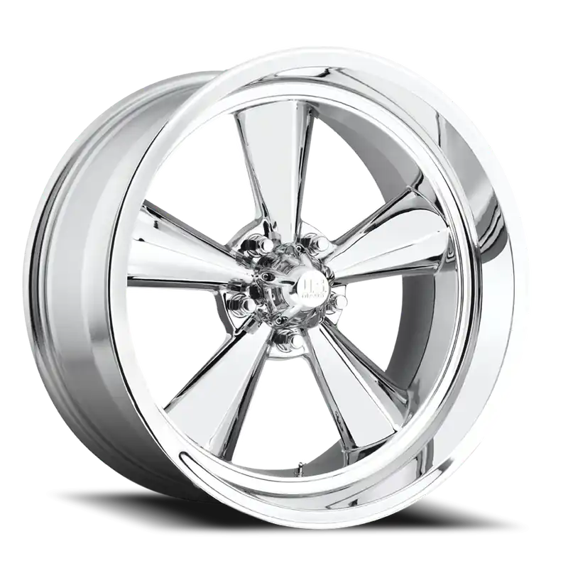 High Quality US Mags Standard U104 17x8 +1 5x114.3mm 72.56mm Chrome
