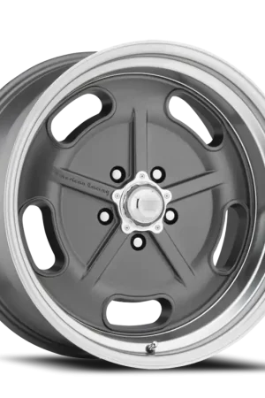 American Racing Salt Flat VN511 GY 20x9.5 +0 5x114.3mm 72.6mm Mag Gray Diamond Cut Lip Fast Shipping