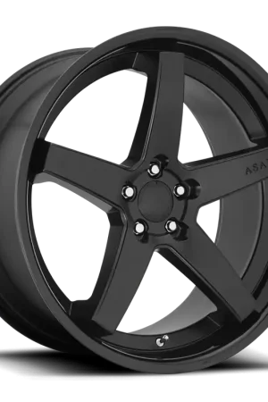 Asanti Black Label Regal ABL31 SB 20x10.5 +38 5x114.3mm 72.6mm Satin Black Gloss Black Lip Super Sale