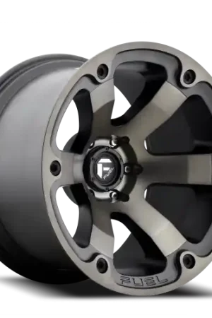 Fuel Beast D564 20x9 +20 8x180mm 124.3mm Matte Black Machined-Dark Tint Hot Deal