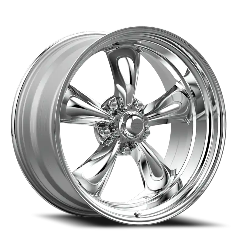 American Racing Torq Thrust II VN515 17x8 -11 5x120.65mm 83.06mm Polished Money Back Guarantee