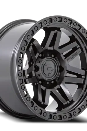 Fuel Syndicate D810 17x9 +1 6x139.7mm 106.1mm Blackout Secure Checkout