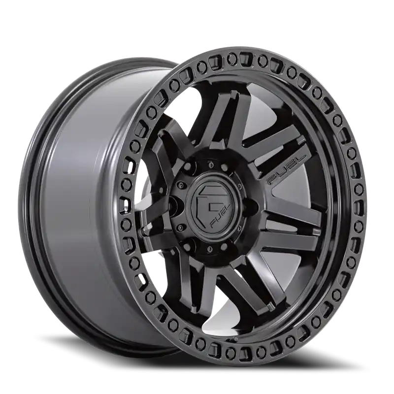Fuel Syndicate D810 17x9 +1 6x139.7mm 106.1mm Blackout Secure Checkout