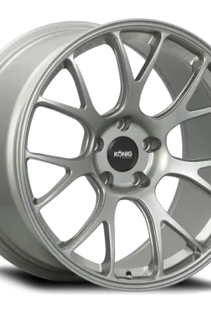 Bulk Order Konig Forged F1M 17X9 4X100 ET45 Ash Silver Knurled Bead