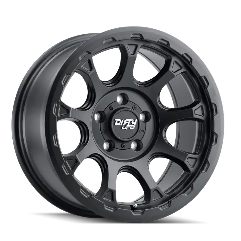 Exclusive Offer Dirty Life Drifter 9307 Satin Black 17x8.5 6x139.7 x6mm 106mm