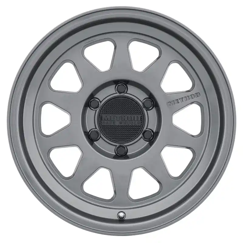 Method MR316 18x9 +18mm Offset 6x5.5 106.25mm CB Gloss Titanium Wheel Final Sale