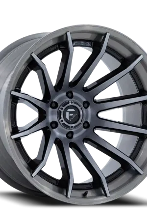 Fuel Burn FC403BT 20x10 -18 6x135mm 87.1mm Gloss Black Brushed Dark Tint Same Day Shipping