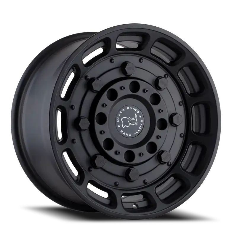 Certified Black Rhino Warthog BK 20x9.5 +2 5x127mm 71.6mm Matte Black