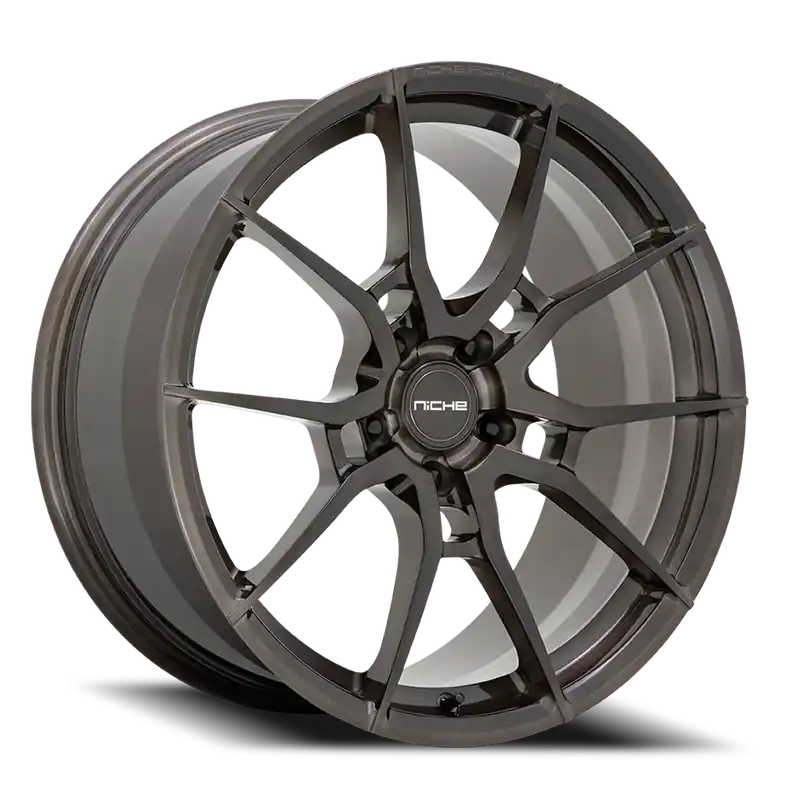 Niche Kanan T111 20x9 +40 5x120mm 70.7mm Brushed Candy Smoked Trending