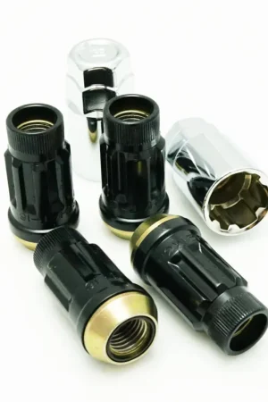 Wheel Mate Muteki SR45R Lug Nut Kit Lock Set 12x1.5 45mm - Black Markdown