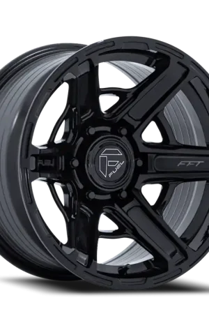 Fuel Gambit FC892BX 17x9 -12 6x139.7mm 106.1mm Gloss Black Professional Grade