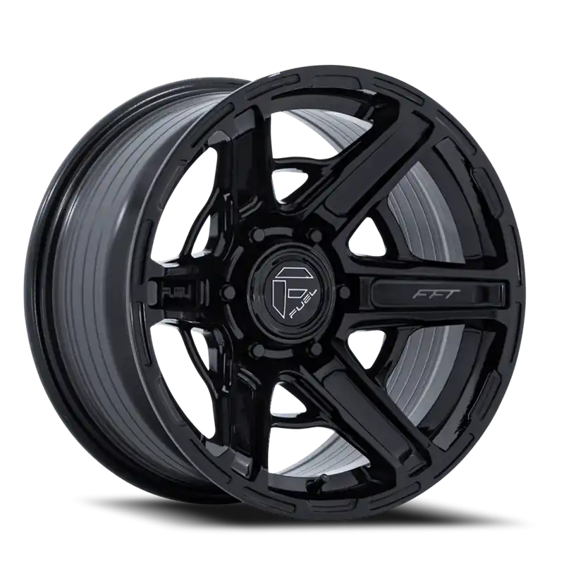 Fuel Gambit FC892BX 17x9 -12 6x139.7mm 106.1mm Gloss Black Professional Grade
