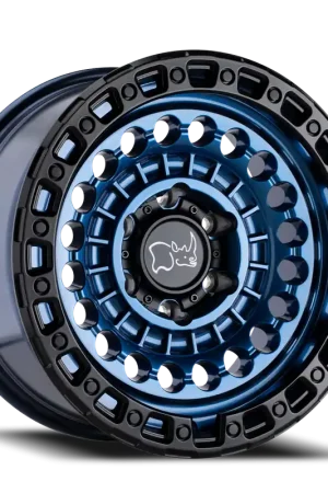 Free Shipping Black Rhino Sentinel BL 20x9.5 +12 6x135mm 87.1mm Cobalt Blue Black Lip Edge