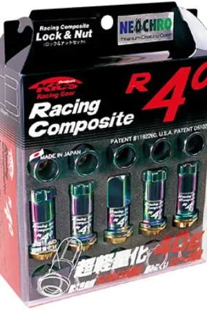 Free Shipping Project Kics 12x1.50 R40 Lug Nuts - Neo Chrome (16+4 Locks)