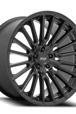 Niche Premio M250 20x9 +35 5x114.3mm 72.7mm Matte Black Same Day Shipping