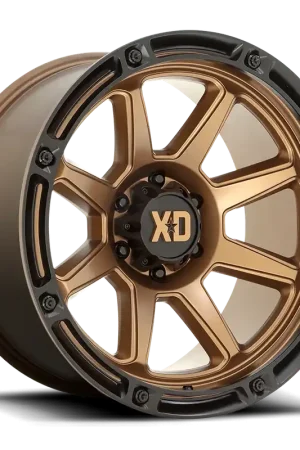 XD Series XD863 BRZ 20x12 -44 8x170mm 125.1mm Matte Bronze Black Lip Special Discount