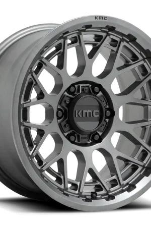 KMC Technic KM722 GY 20x9 +18 8x180mm 124.2mm Anthracite Hot Deal
