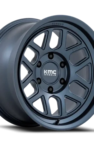 Don’t Miss Out KMC Mesa Forged Monoblock KM446 BL 18x9 -12 6x139.7mm 106.1mm Metallic Blue