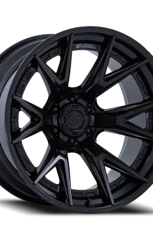 Fuel Catalyst FC402MX 22x10 -18 8x165.1mm 125.1mm Matte Black Gloss Black Lip Limited Time