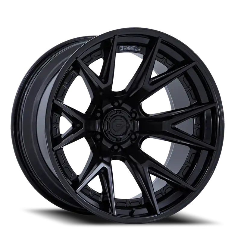 Fuel Catalyst FC402MX 22x10 -18 8x165.1mm 125.1mm Matte Black Gloss Black Lip Limited Time