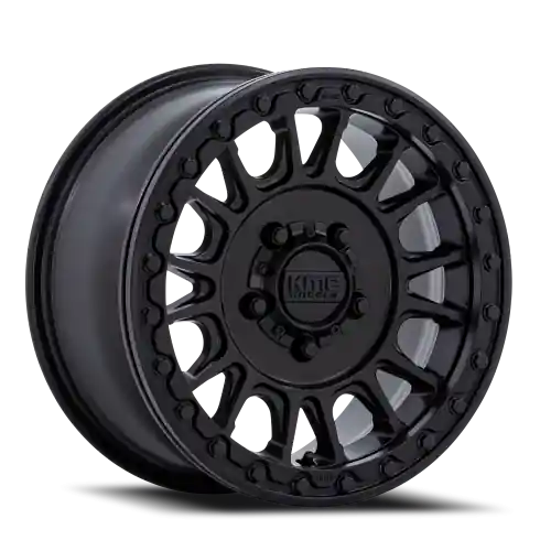 KMC Impact UTV Beadlock KS239MX 15x7 +38 5x114.3mm 72.56mm Satin Black Budget