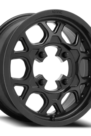 KMC Mesa Lite UTV KS133 15x6 +38 4x137mm 96mm Satin Black Don’t Miss Out