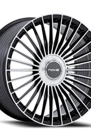 Niche Serene NC282 BM 22x10 +30 6x135/6x139.7mm 100.3mm Gloss Black Machined Face Original