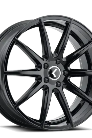 Kraze Cosmos KR194 Gloss Black 20x8.5 5x108 38mm 63.5mm Special Offer