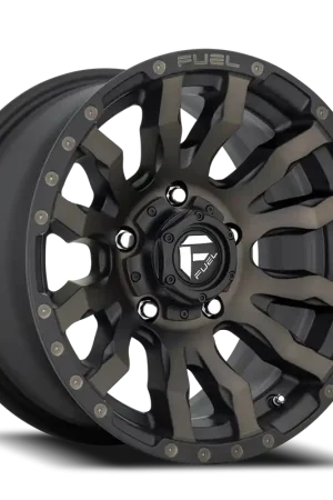 Fuel Blitz D674 17x9 -12 5x127mm 71.5mm Matte Black Double Dark Tint Buy Today