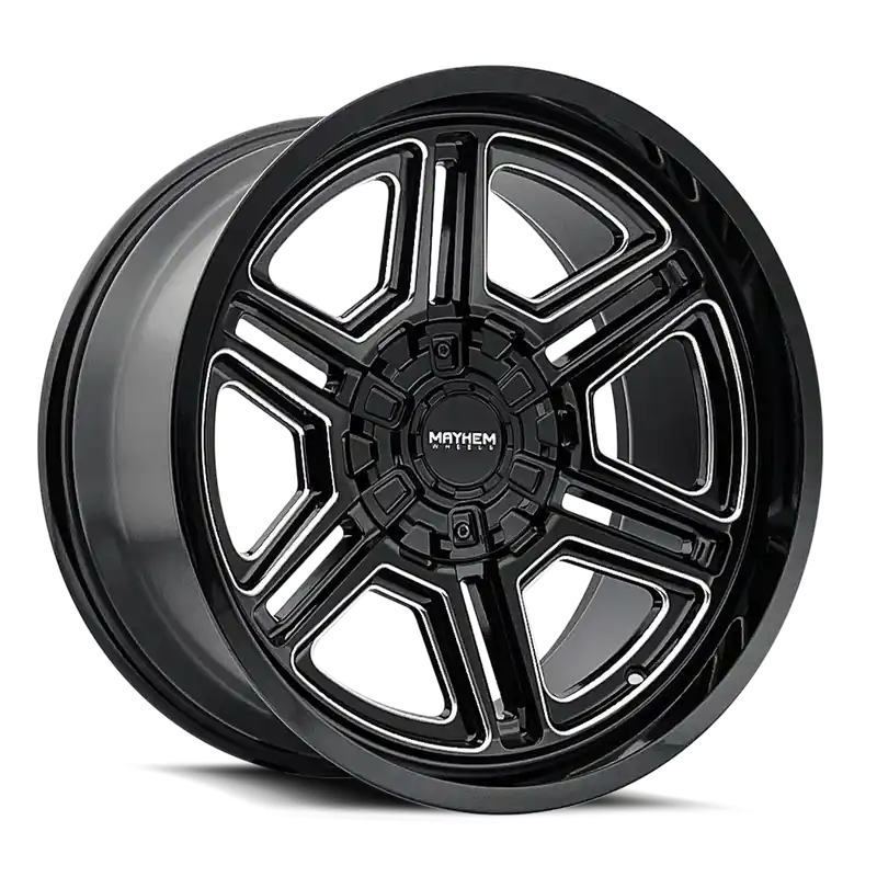 Best Seller Mayhem Hermosa 8117 Black Milled 20x10 8x170 x25mm 125.2mm