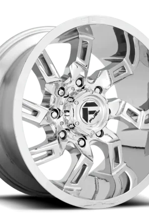 Fuel Lockdown D746 20x9 +1 8x170mm 125.1mm Chrome Fresh Stock