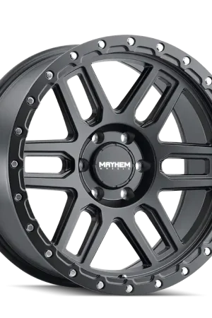 Mayhem Delta 8304 Matte Black 17x9 6x139.7 0mm 106mm Best Seller
